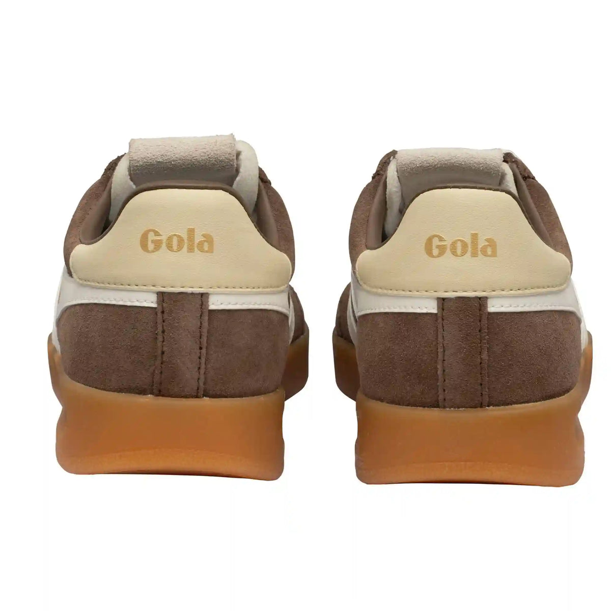 Gola Classics Women's Cyclone Sneakers - Otter/Off White/Buttermilk/Gum