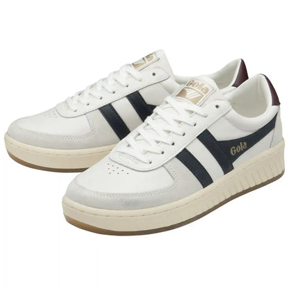 Gola Classics Men's Grandslam Classic Sneakers - White/Navy/Burgundy