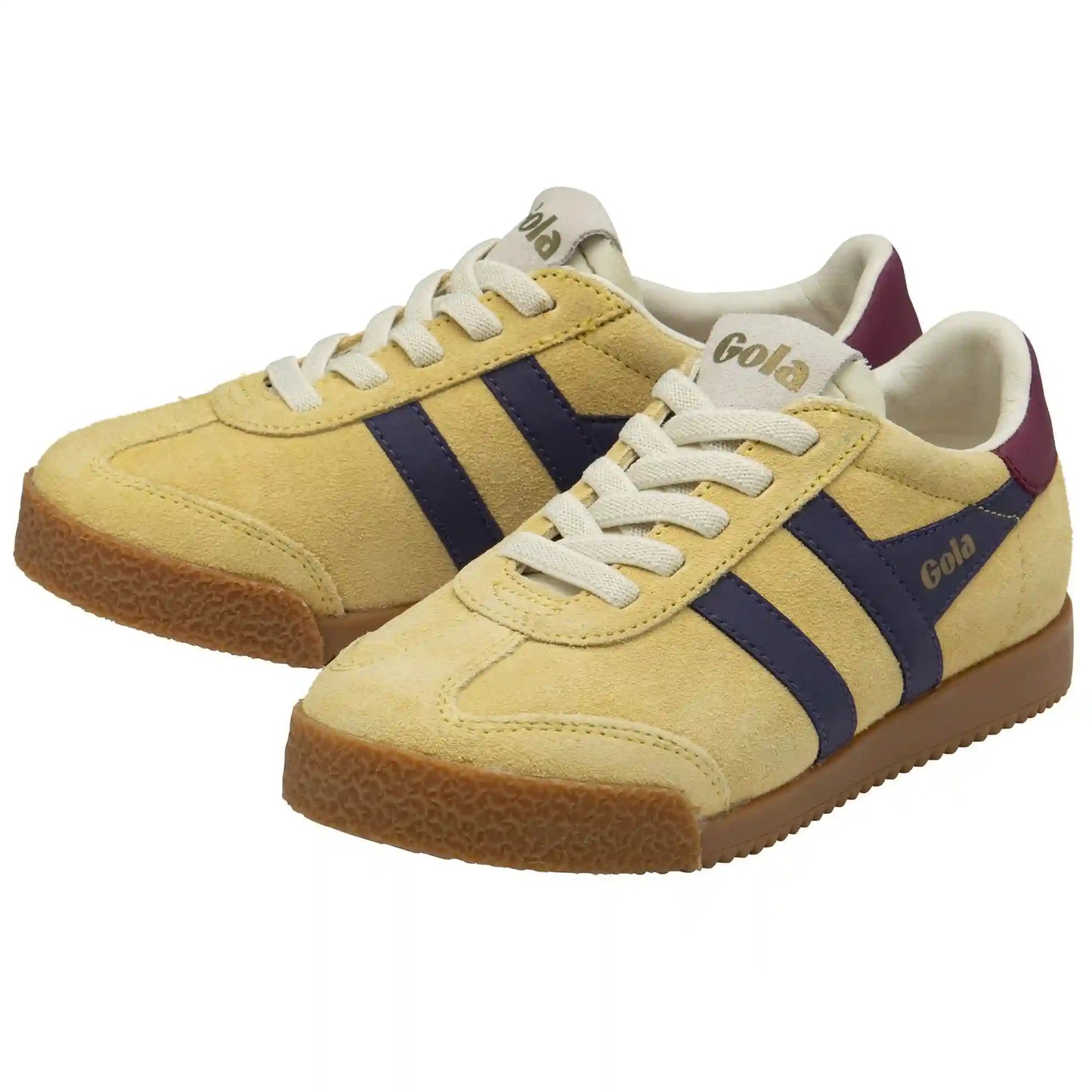 Gola Classics Kids' Elan Sneakers - Pollen/Plum/Cerise