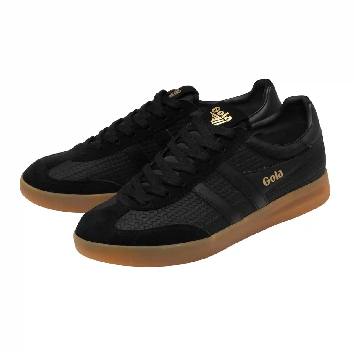 Gola Classics Men's Cyclone Marque Sneakers - Black/Gum