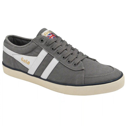 Vegan Gola Classics Men's Comet Plimsoll Sneakers - Ash/White/Navy