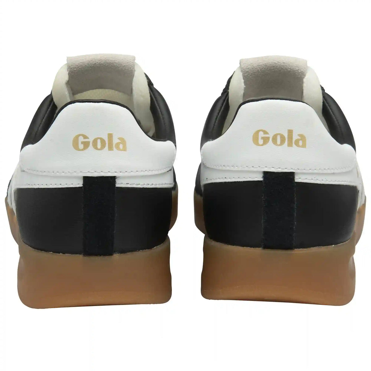 Gola Classics Men's Cyclone Leather Sneakers - Black/White/Gum