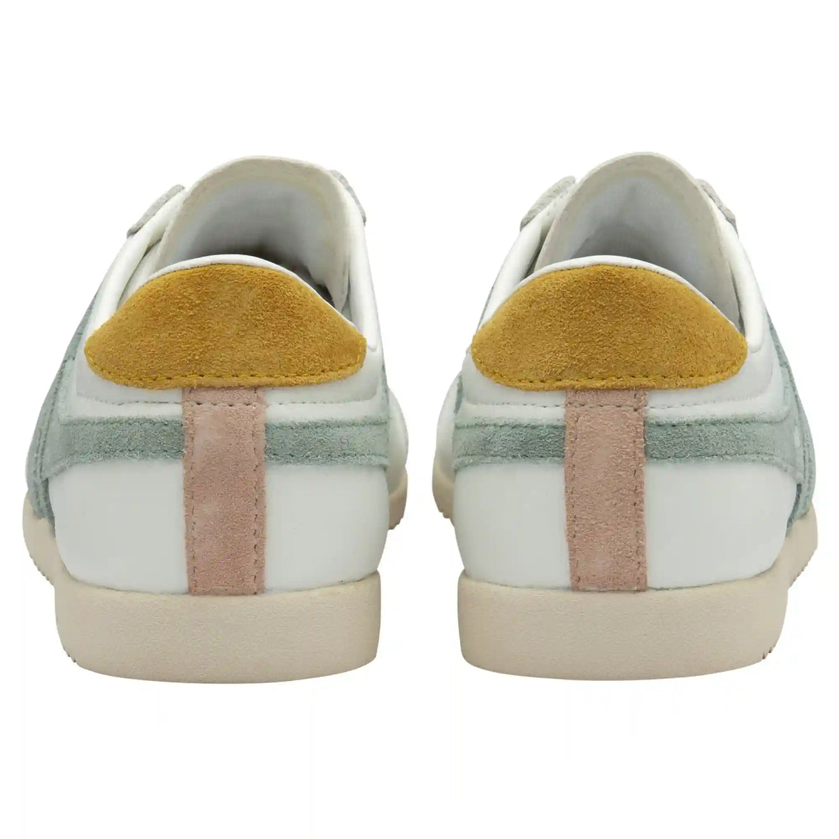 Gola Classics Women's Bullet Pure Sneakers - White/Green Mist/Sun