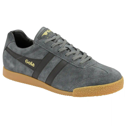 Gola Classics Men's Harrier Suede Sneakers - Graphite/Black