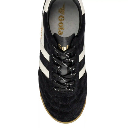 Gola Classics Women's Stadium Suede Sneakers - Black/Off White