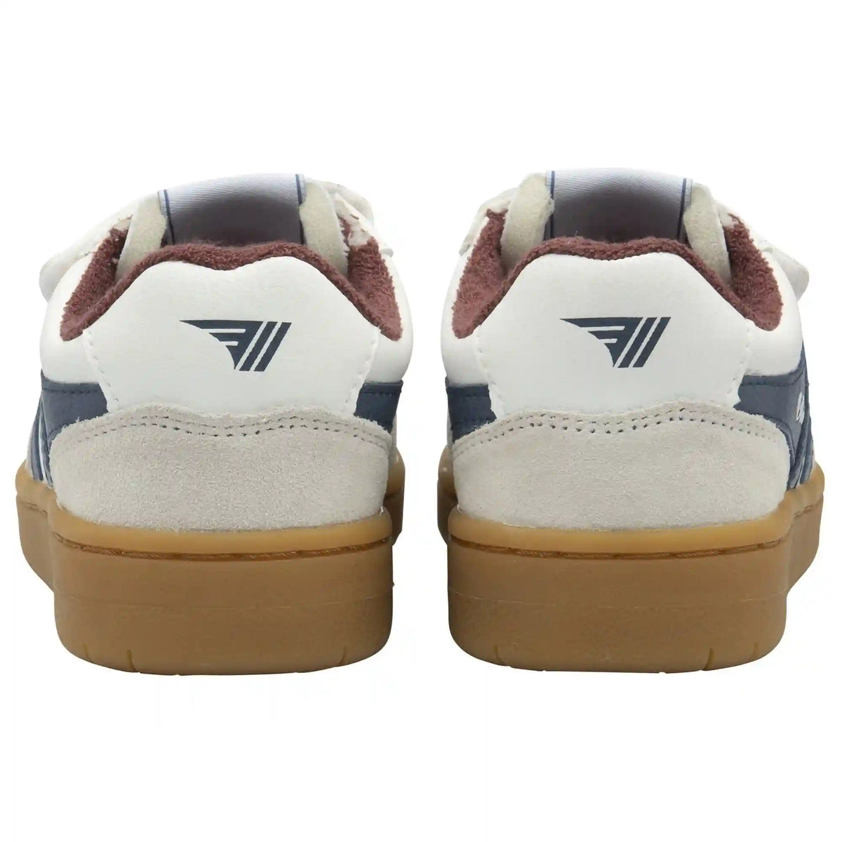 Gola Classics Kids' Eagle Strap Sneakers - White/Moonlight/Burgundy/Gum