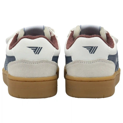 Gola Classics Kids' Eagle Strap Sneakers - White/Moonlight/Burgundy/Gum