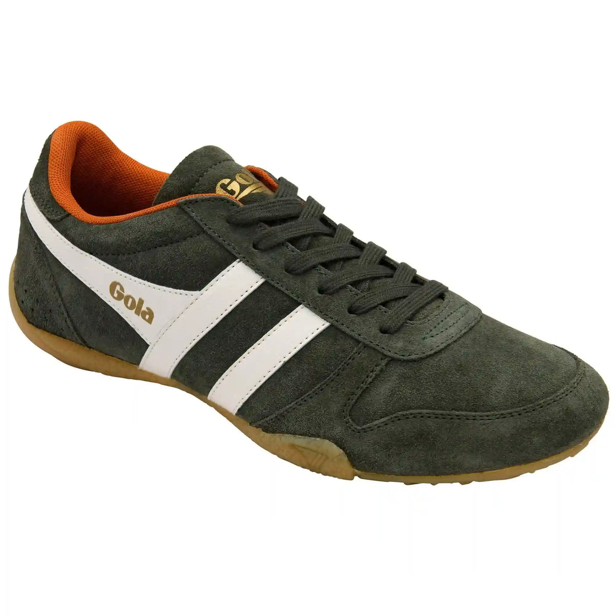 Gola Classics Men's Chase Sneakers - Dark Khaki/Off White/Moody Orange/Gum