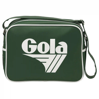 Gola Classics Redford Messenger Bag - Bottle Green/White