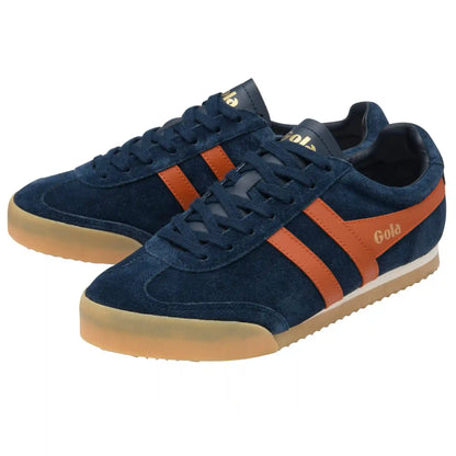 Gola Classics Men's Apollo Sneakers - Navy/Moody Orange/Gum