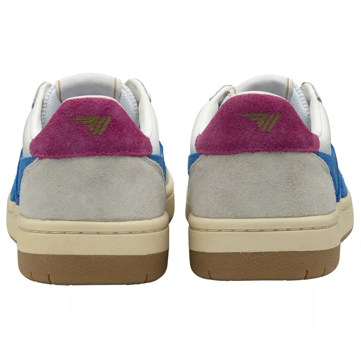 Gola Classics Women's Hawk Sneakers - White/Pacific/Fuchsia