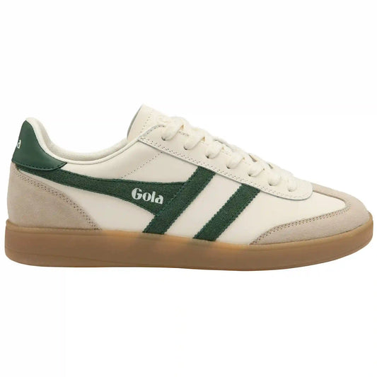 Gola Classics Men's Viper Leather Sneakers - Off White/Bone/Evergreen/Gum