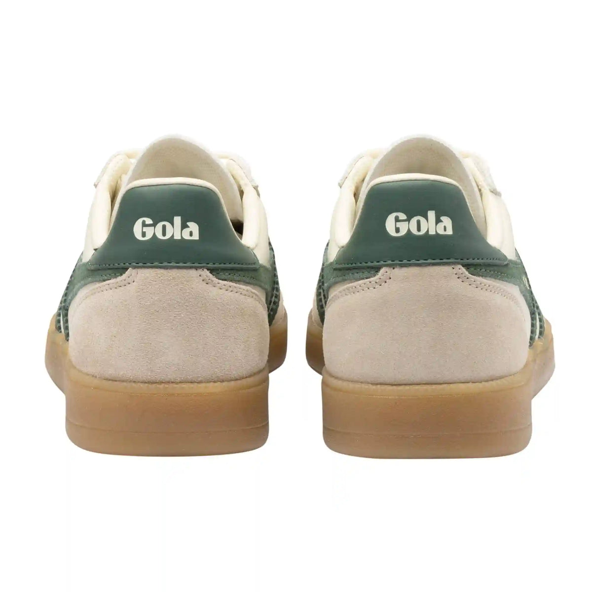 Gola Classics Men's Viper Leather Sneakers - Off White/Bone/Evergreen/Gum