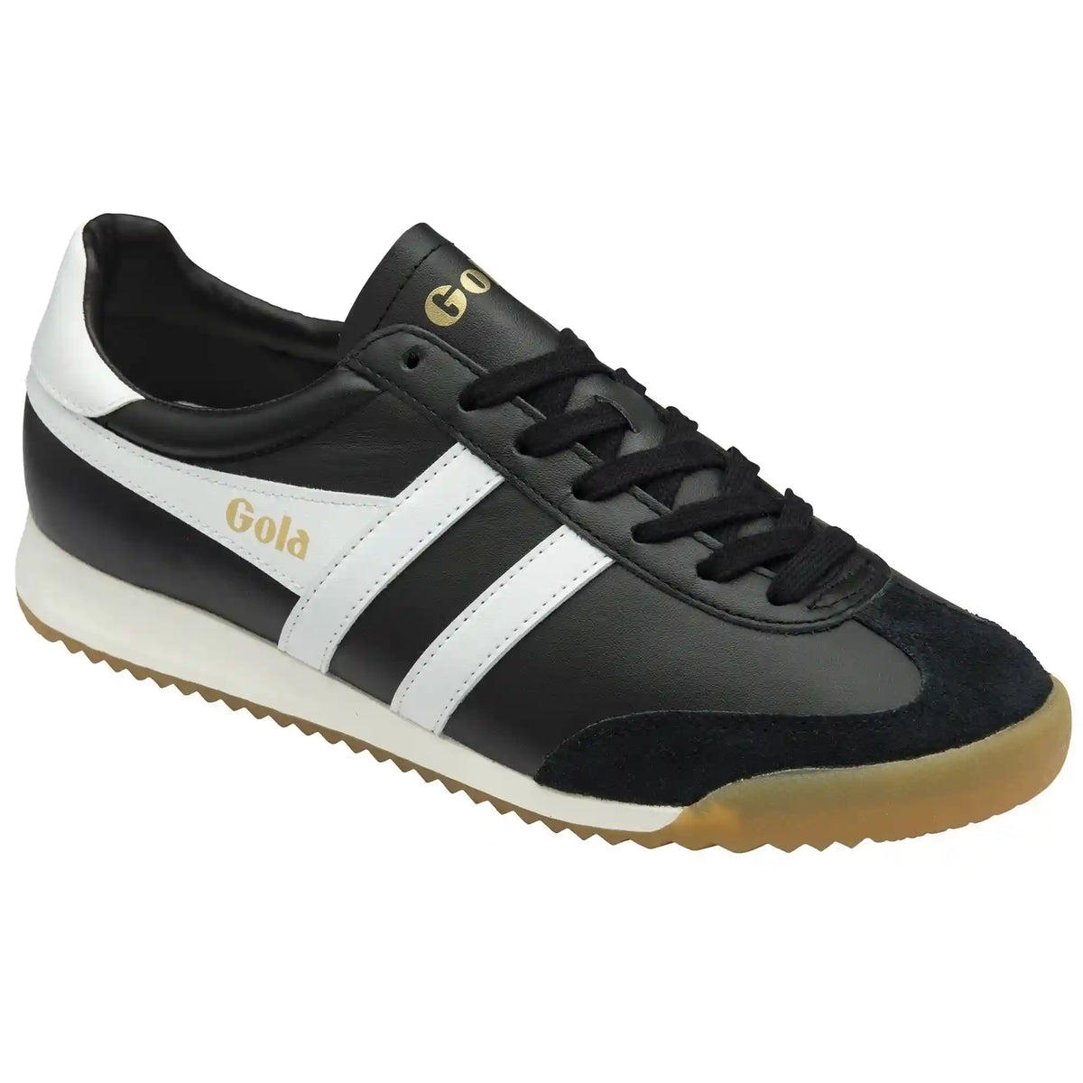Gola Classics Men's Torpedo Leather Sneakers - Black/White/Gum