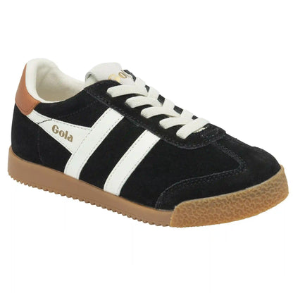Gola Classics Kids' Elan Sneakers - Black/Off White/Moody Orange