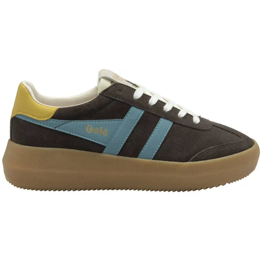 Gola Classics Women's Athena Sneakers - Mocha/Ocean/Pollen/Gum