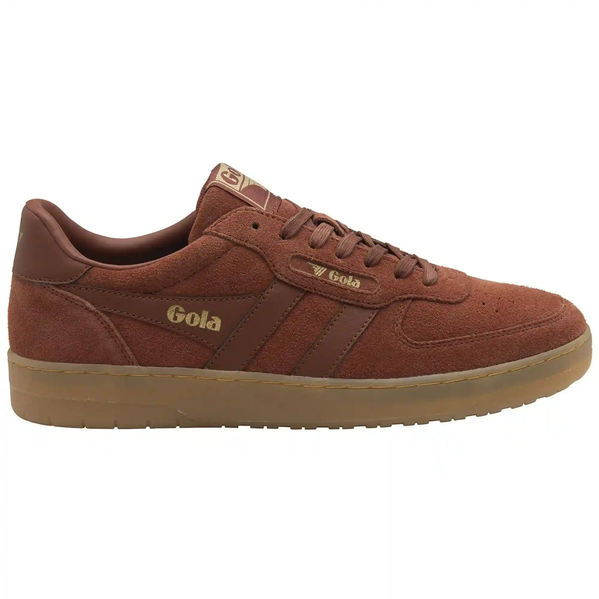 Gola Classics Men's Hawk Suede '86 Sneakers - Rust/Gum