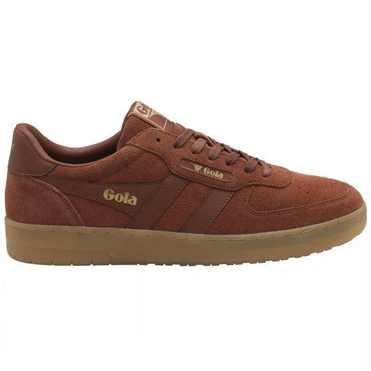 Gola Classics Men's Hawk Suede '86 Sneakers - Rust/Gum