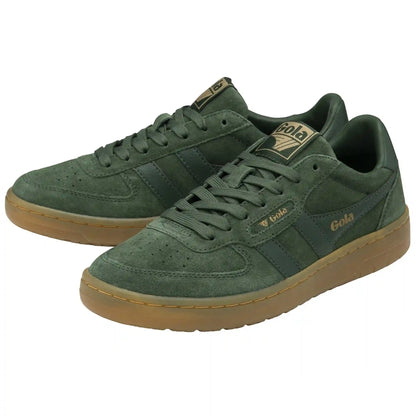 Gola Classics Women's Hawk Suede '86 Sneakers - Evergreen/Gum
