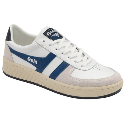 Gola Classics Men's Grandslam Classic Sneakers - White/Marine Blue/Navy