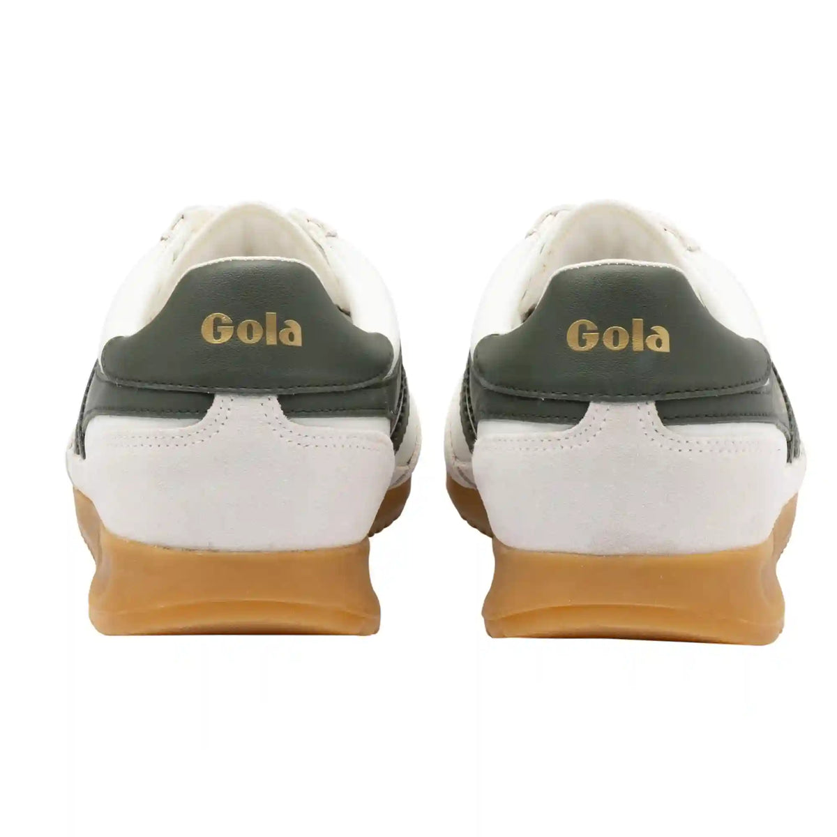 Gola Classics Men's Tornado Leather Sneakers - White/Dark Khaki