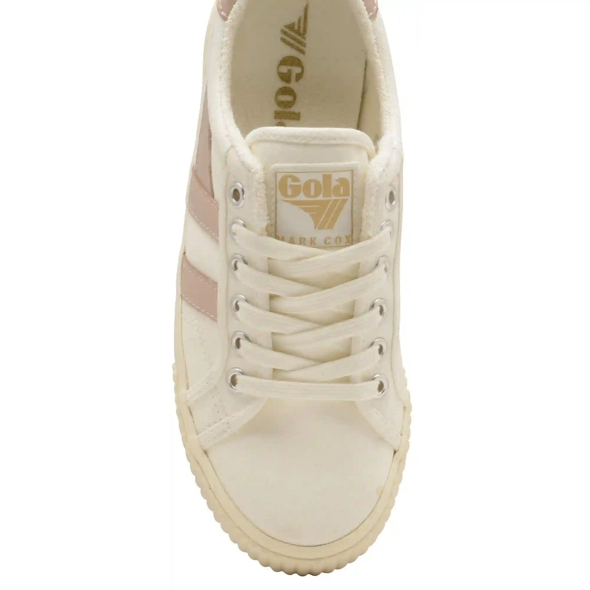 Gola Classics Women's Tennis Mark Cox Sneakers - Off White/Blossom