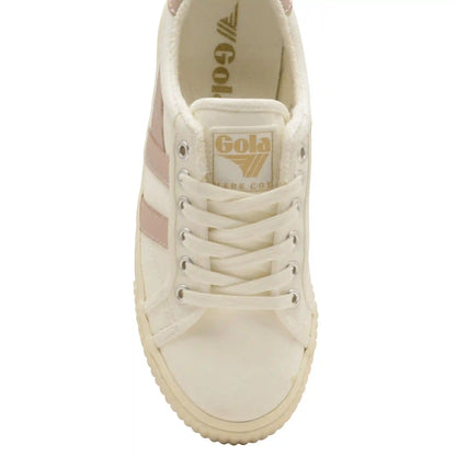 Gola Classics Women's Tennis Mark Cox Sneakers - Off White/Blossom