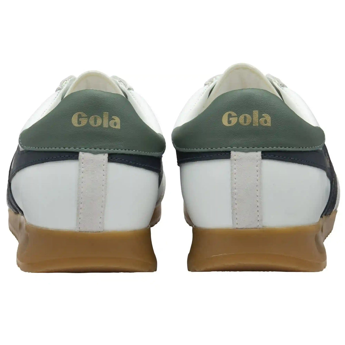 Gola Classics Men's Torpedo Leather Sneakers - White/Navy/Sage