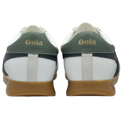 Gola Classics Men's Torpedo Leather Sneakers - White/Navy/Sage