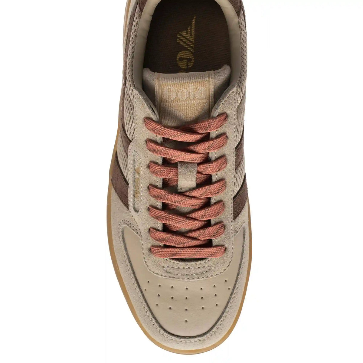 Gola Classics Women's Hawk '83 Sneakers - Bone/Root/Orange Spice/Gum