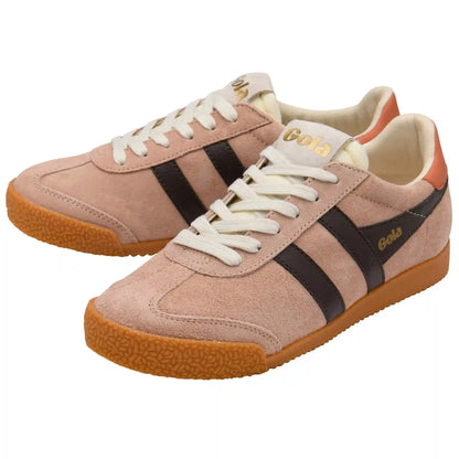 Gola Classics Women's Elan Sneakers - Cameo/Mocha/Hot Coral