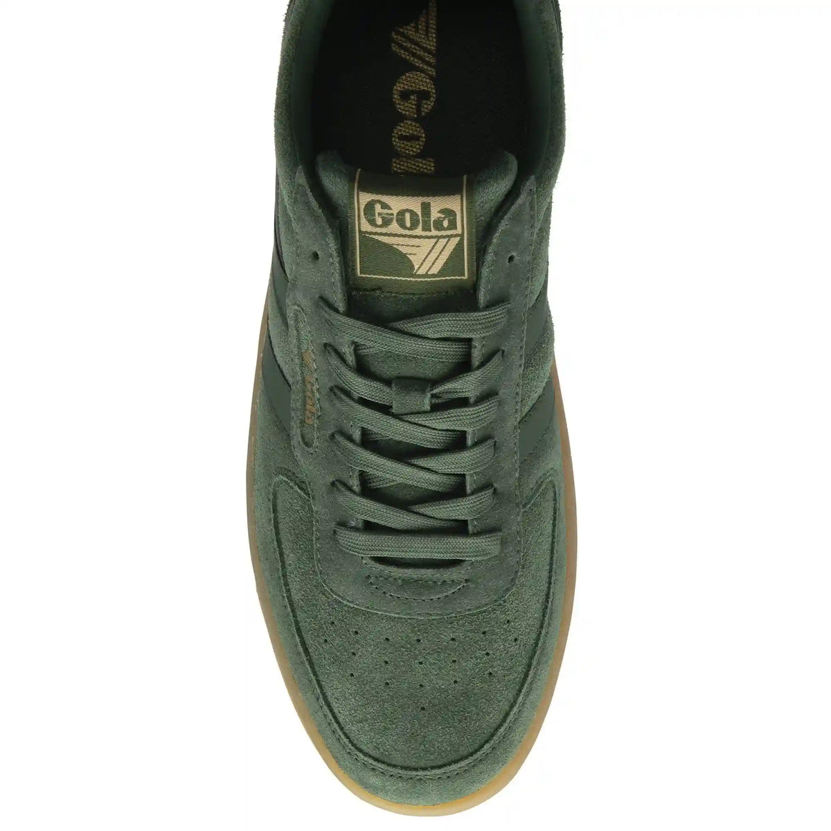 Gola Classics Men's Hawk Suede '86 Sneakers - Evergreen/Gum