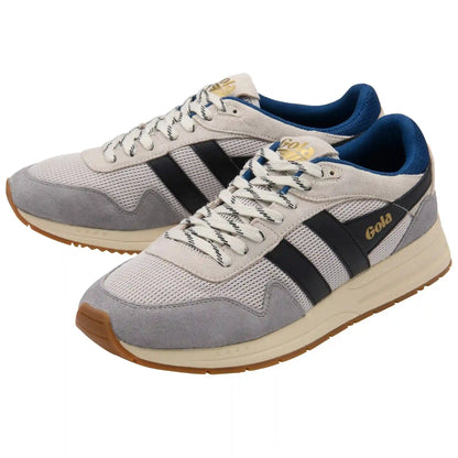 Gola Classics Men's Delta Sneakers - Off White/Cement/Black