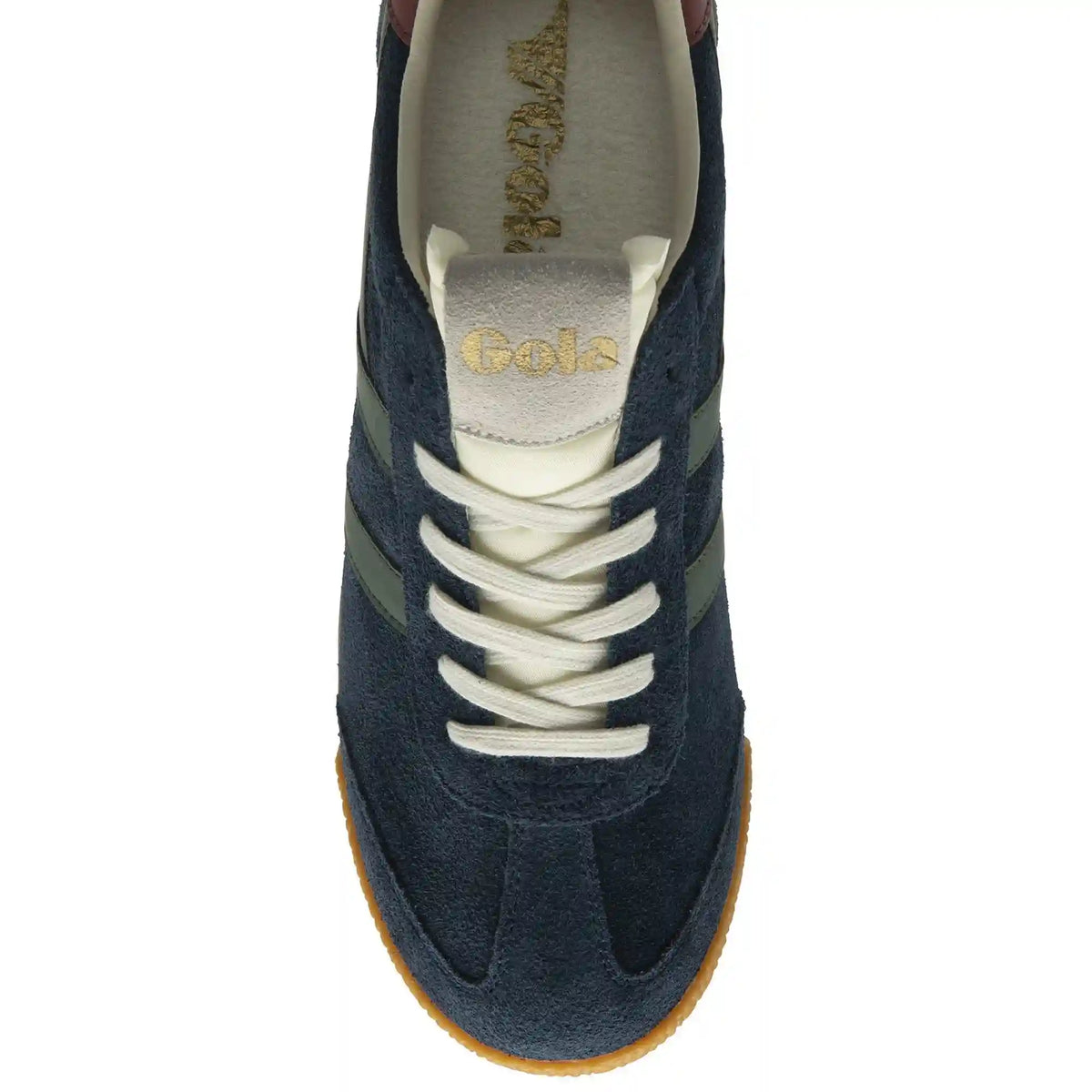 Gola Classics Men's Elan Sneakers - Navy/Sage/Red Ochre