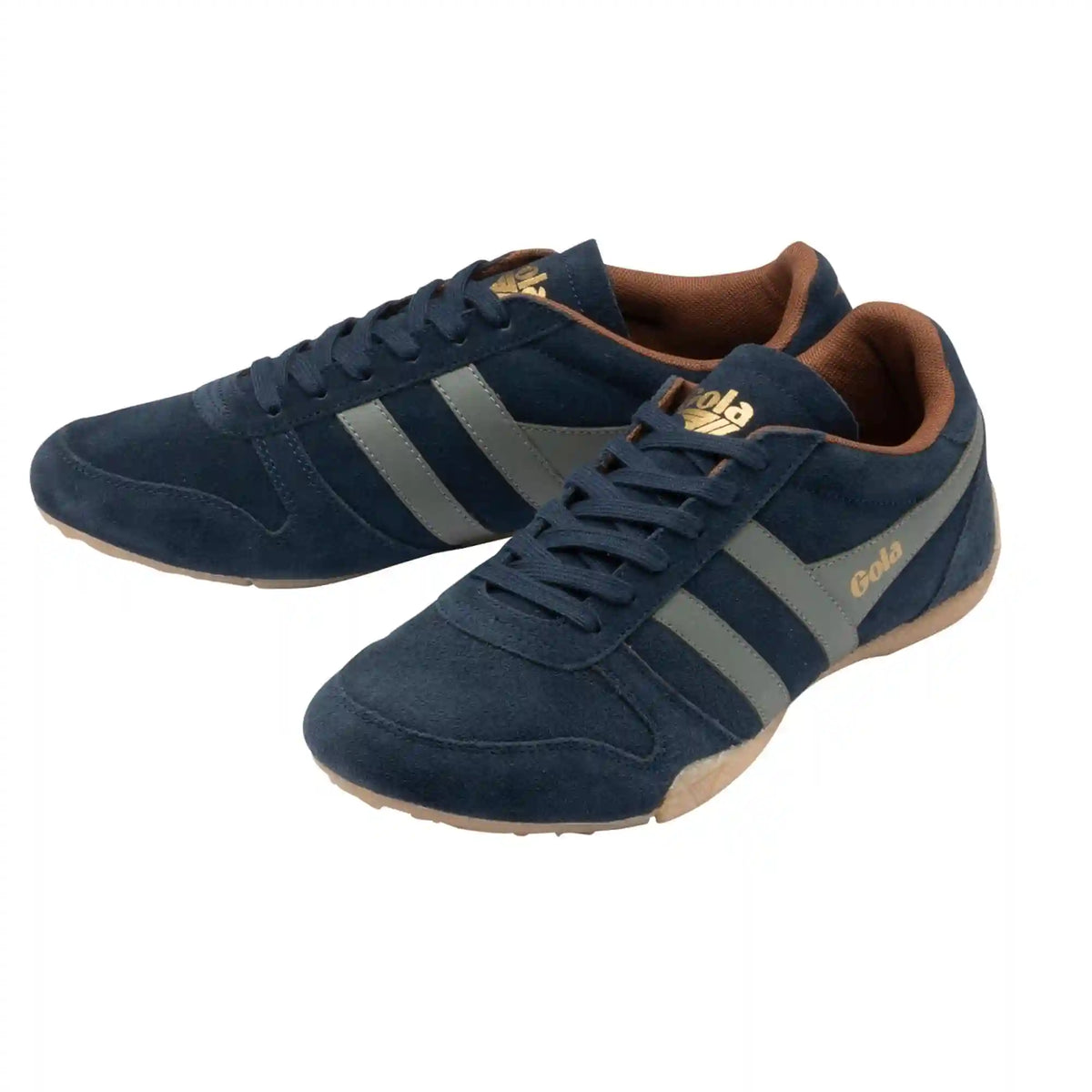 Gola Classics Men's Chase Sneakers - Navy/Conifer/Umber/Gum
