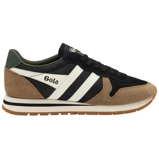 Gola Classics Men's Daytona Sneakers - Black/Tobacco/Off White