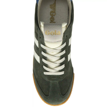 Gola Classics Men's Elan Sneakers - Dark Khaki/Off White/Sapphire