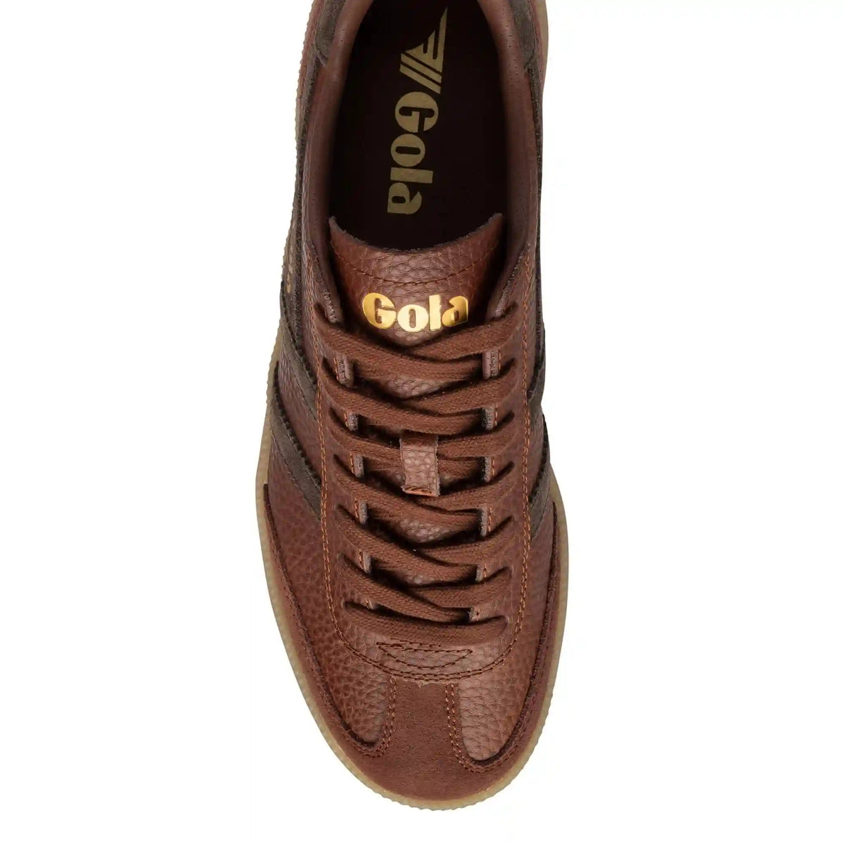 Gola Classics Men's Viper Serra Sneakers - Cognac Pebble/Dark Brown/Gum