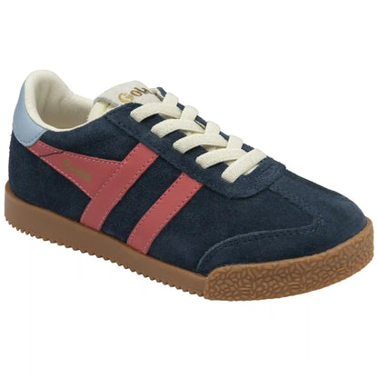 Gola Classics Kids' Elan Sneakers - Navy/Coral/Air