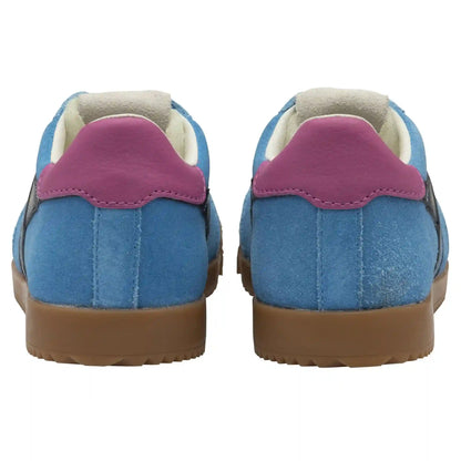 Gola Classics Kids' Elan Sneakers - Santorini/Black/Fuchsia