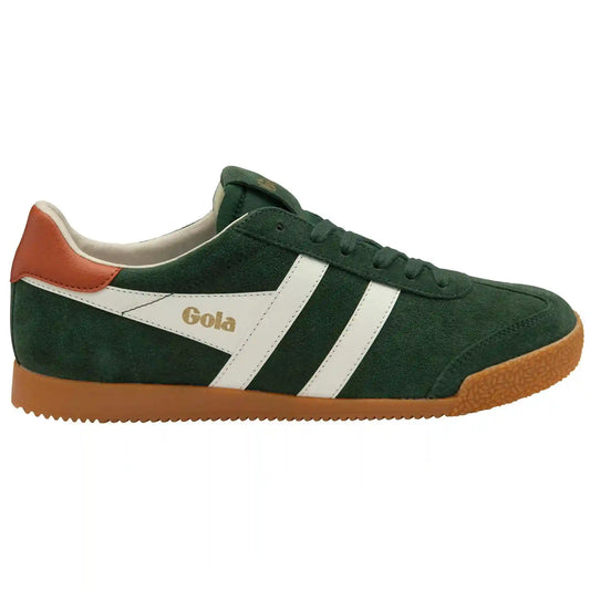 Gola Classics Men's Elan Sneakers - Evergreen/Off White/Moody Orange
