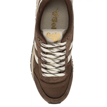 Gola Classics Women's Delta Sneakers - Otter/Off White