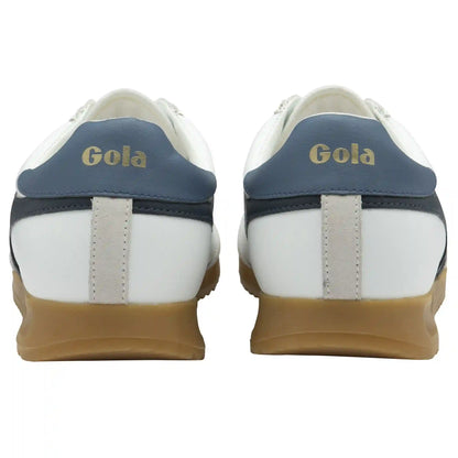 Gola Classics Men's Torpedo Leather Sneakers - White/Navy/Moonlight