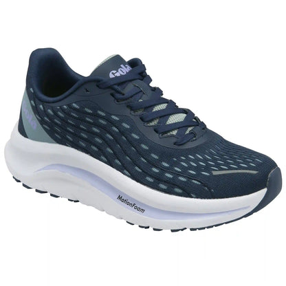 Gola Performance Women's Alzir Speed Sneakers - Navy/Indian Teal/Lilac