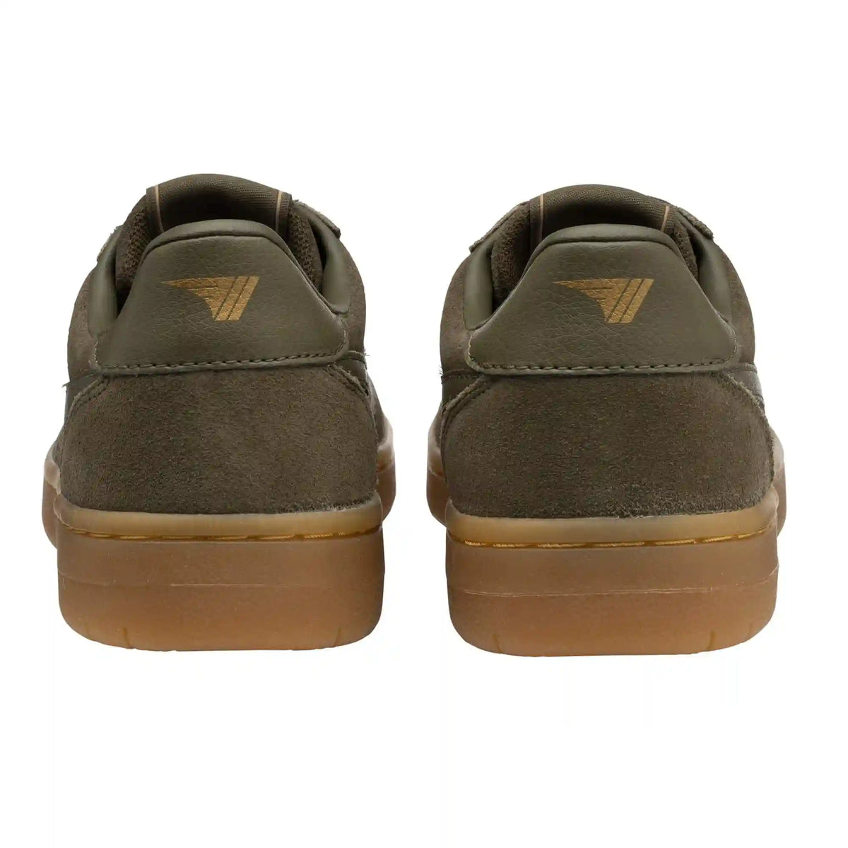 Gola Classics Women's Hawk Suede '86 Sneakers - Khaki/Gum