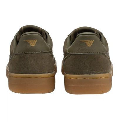 Gola Classics Women's Hawk Suede '86 Sneakers - Khaki/Gum