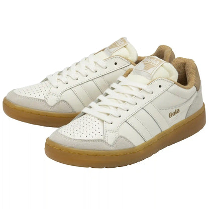 Gola Classics Women's Eagle '86 Sneakers - Off White/Light Caramel/Gum