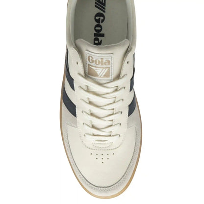 Gola Classics Men's Grandslam Elite Sneakers - Off White/Navy/Burgundy/Gum