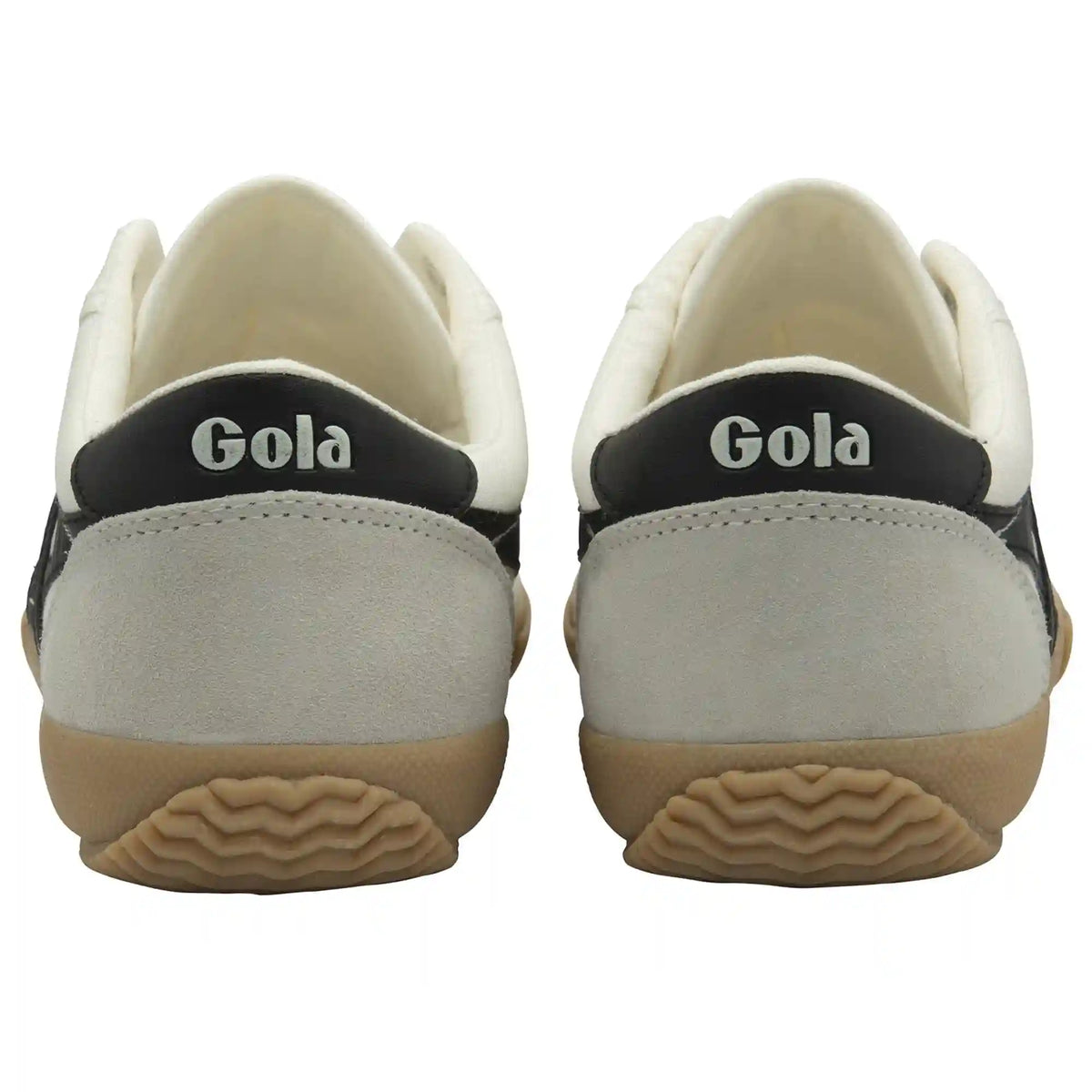 Gola Classics Men's Badminton Plimsoll Sneakers - Off White/Black/Gum