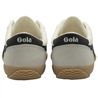 Gola Classics Men's Badminton Plimsoll Sneakers - Off White/Black/Gum